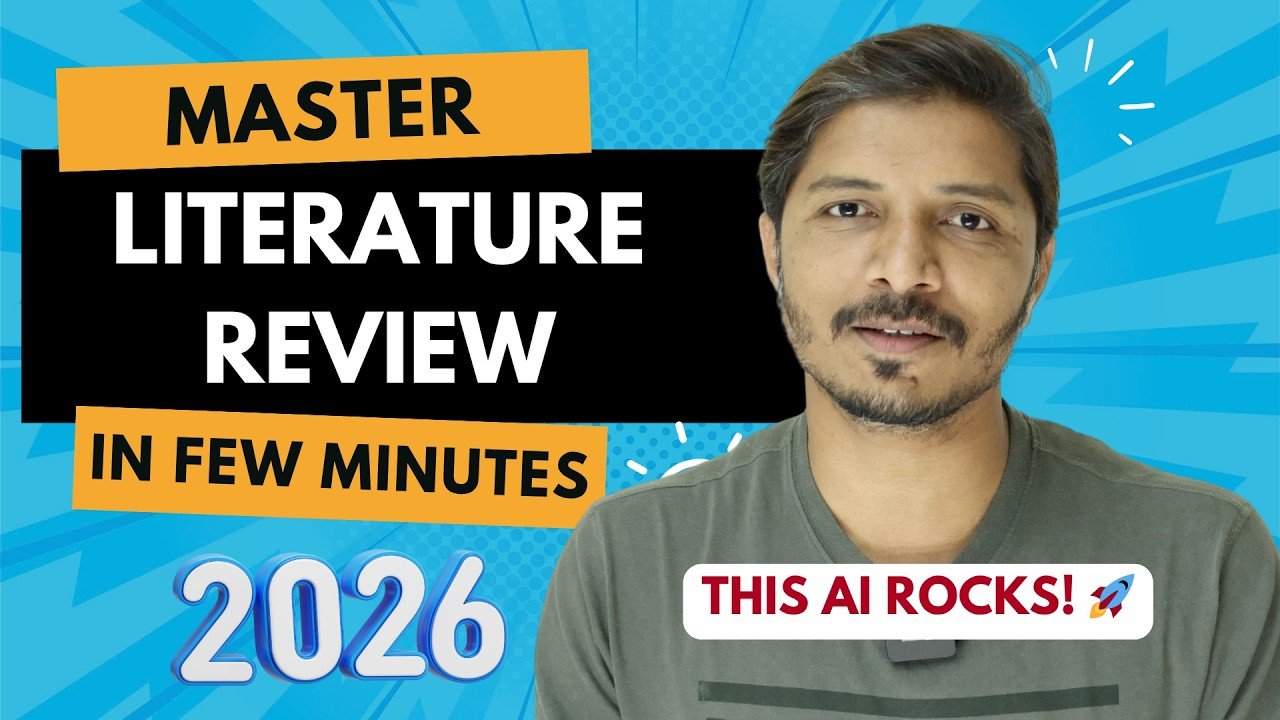 Best Free AI for Ph.D. Thesis Literature Review 2026: Save 10+ Hours Every Week
